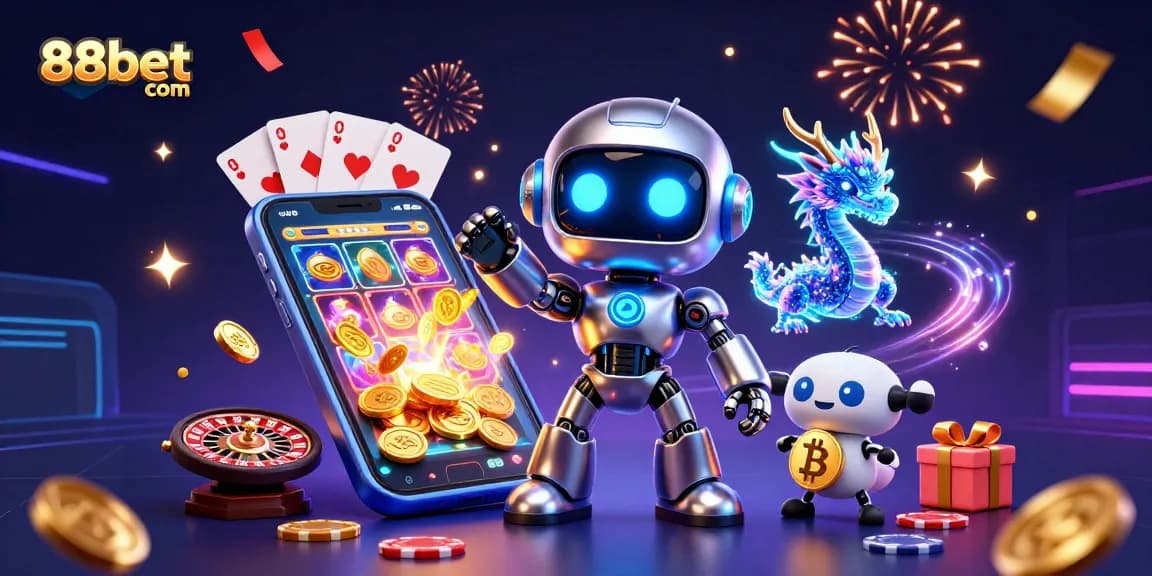 Experience exciting gaming action at 88bet com with vibrant slots and interactive game elements.