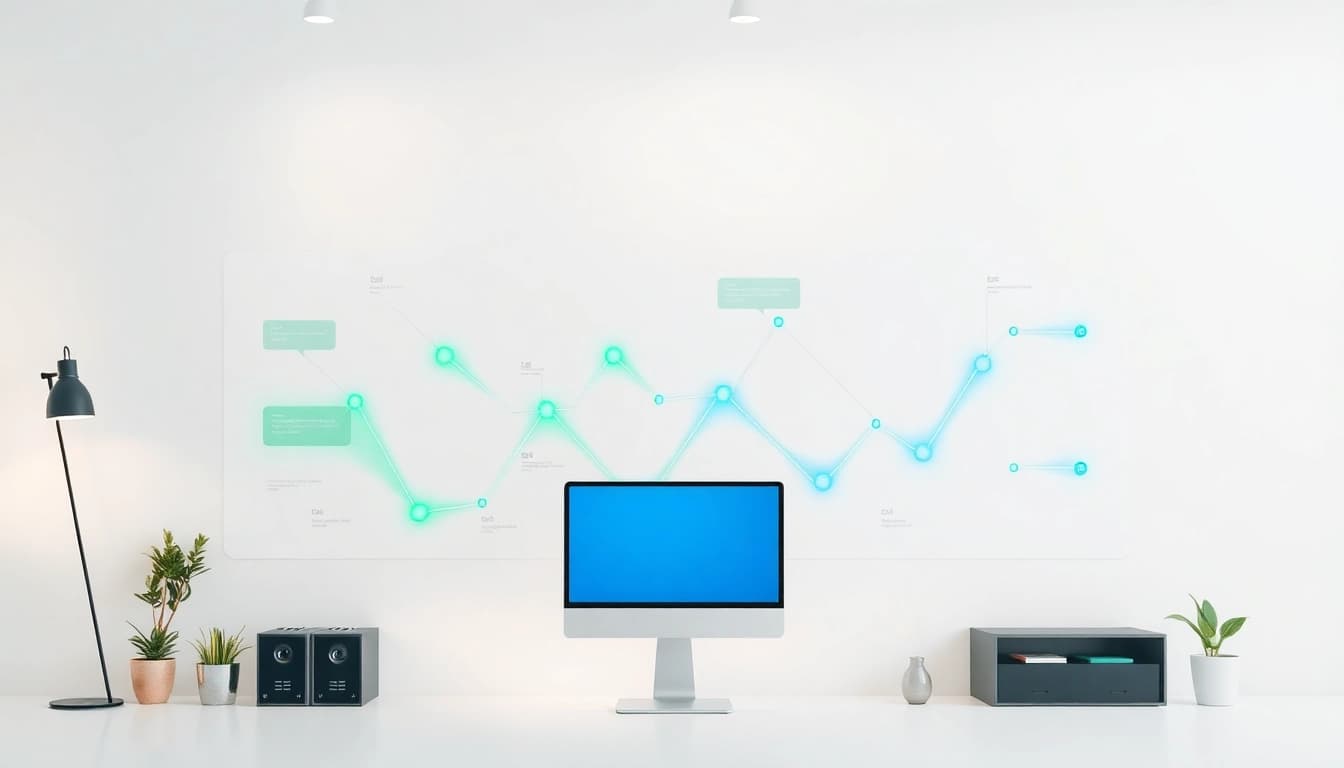 Visualisieren Sie den Web-Rang mit einem dynamischen Balkendiagramm, das in modernen Farben leuchtet.