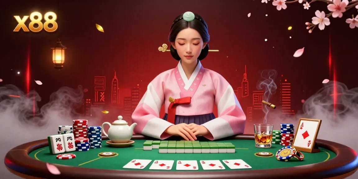 x88 online casino revels in vibrant energy with poker games and traditional elegance in a dynamic scene.