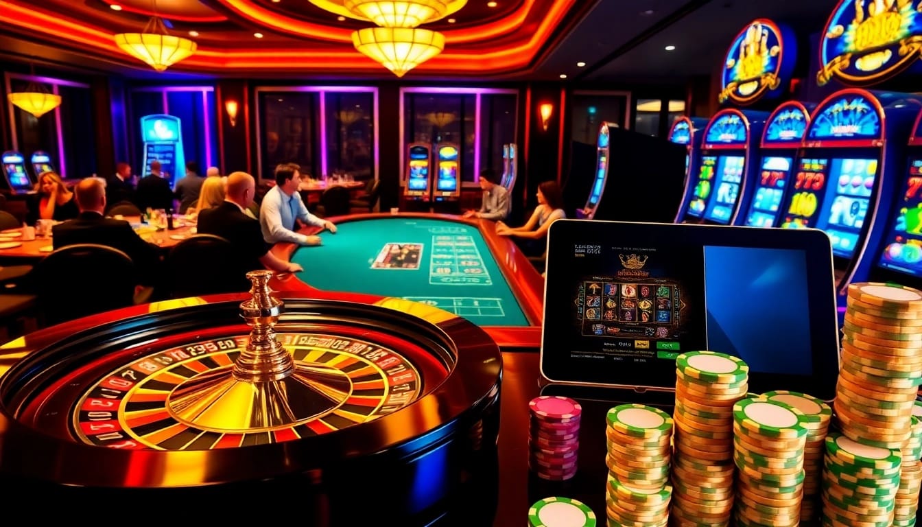 Chơi các trò chơi hấp dẫn tại https://luck8.net với poker, roulette và máy đánh bạc trong không khí sòng bạc sống động.