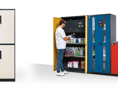 Hochwertige Spinde für Sozialräume von Eurobox KG – Komfort und Sicherheit