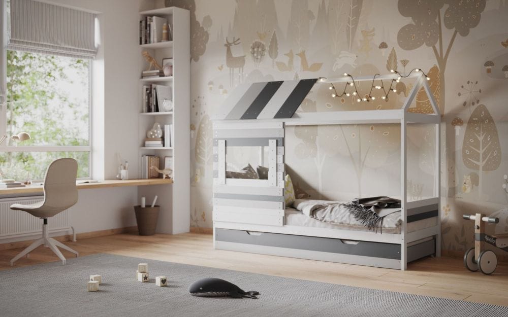 Schlafkomfort auf einem neuen Level: Hausbett 120x200 mit Rollrost