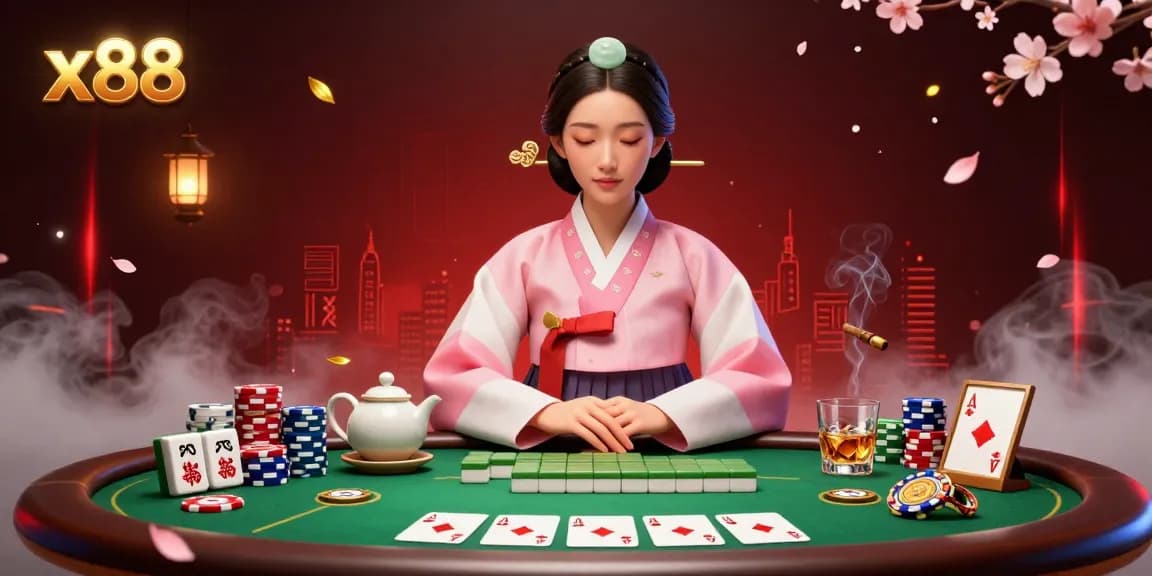 x88 online casino revels in vibrant energy with poker games and traditional elegance in a dynamic scene.
