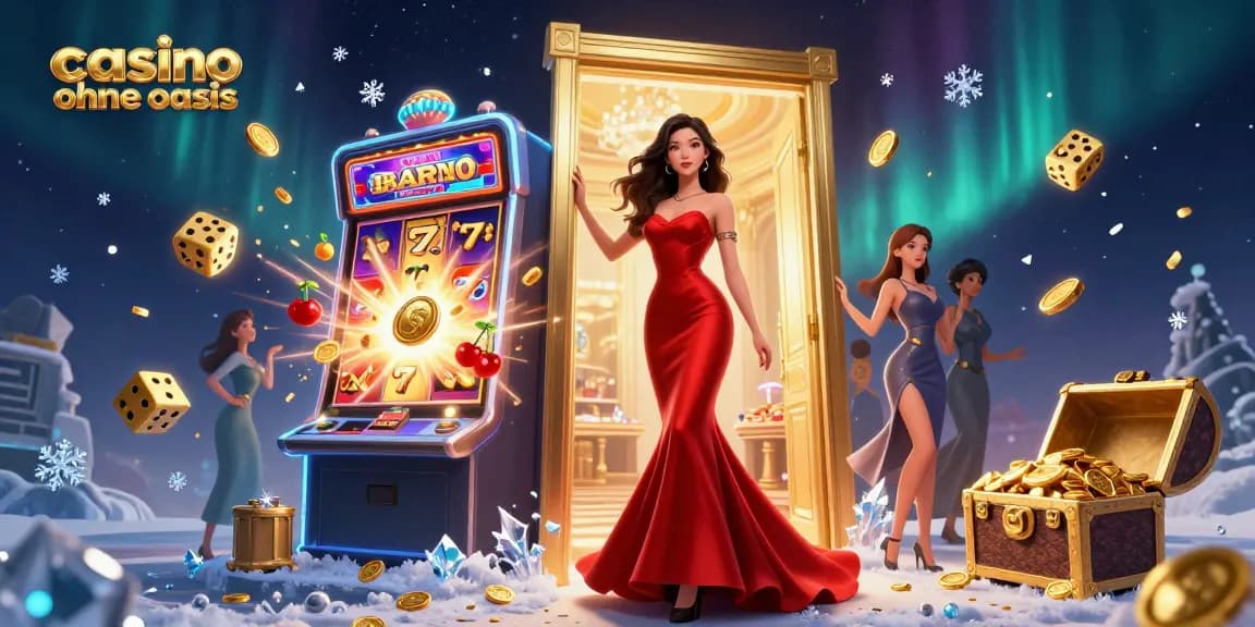 Play exciting games in a casino ohne oasis, experiencing thrilling jackpots and vibrant action.