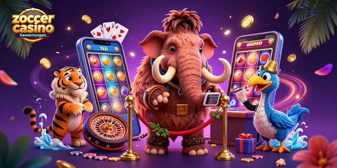 Engage in thrilling action at Zoccer Casino Bewertungen, spotlighting vibrant games and dynamic characters.