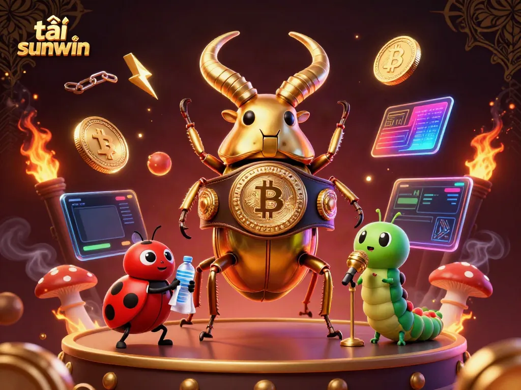 Experience gaming excitement with tải sunwin as a golden stag beetle battles for victory!