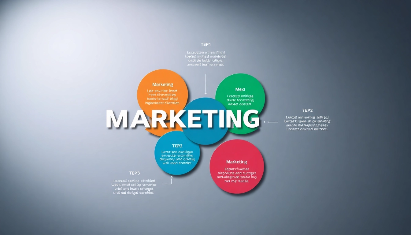 Visualisiere den 7p marketing mix als klar strukturiertes Diagramm mit modernen Grafiken.