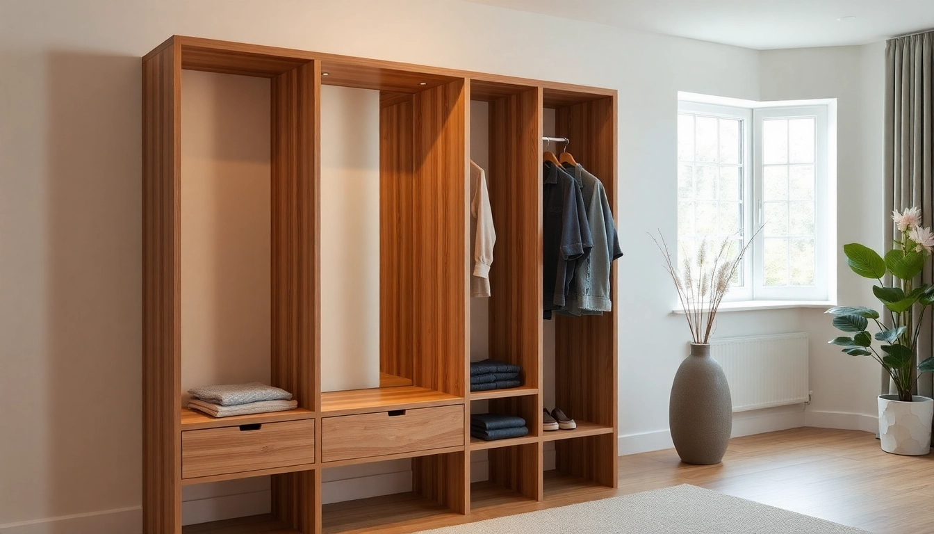 Hochwertige Holz Kleiderbügel mit eleganter Oberfläche, ideal für stilvolle Garderoben.