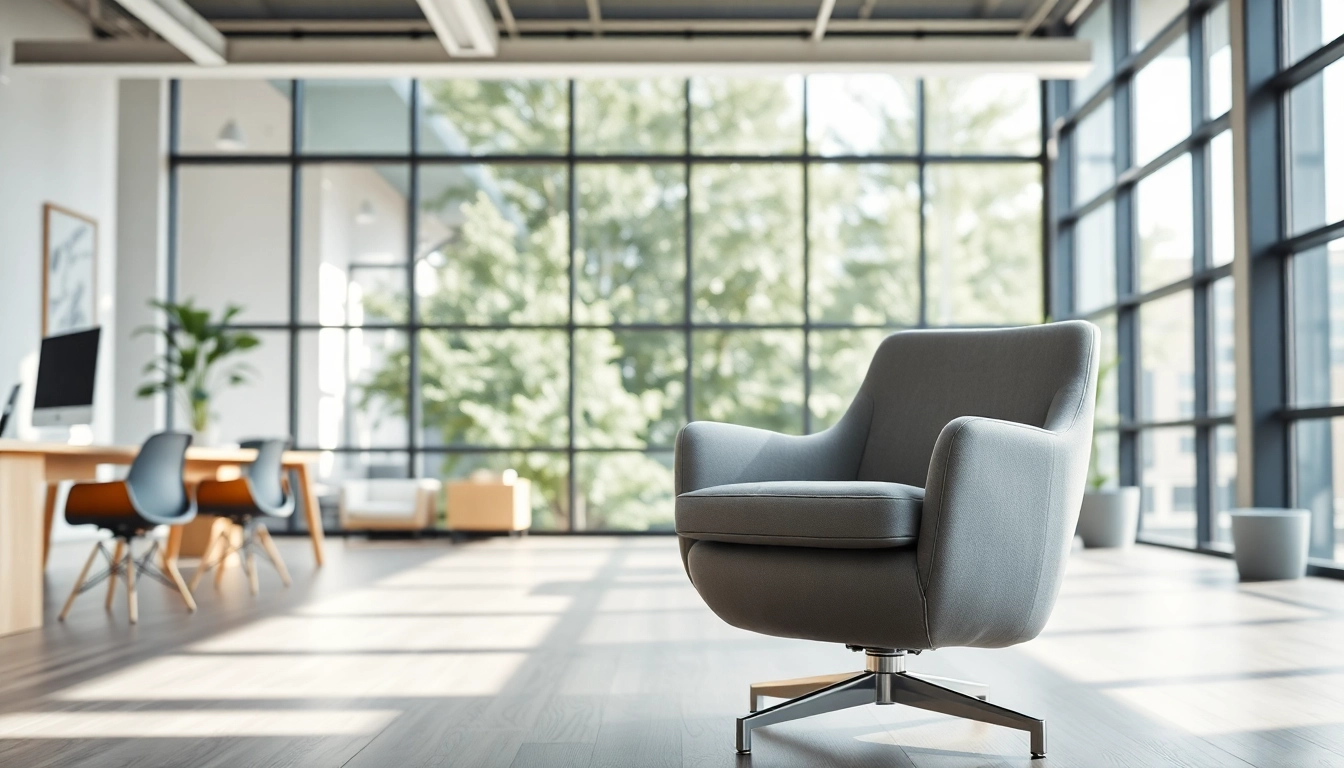Refurbished Vitra chair enhances modern workspace design with style and comfort.