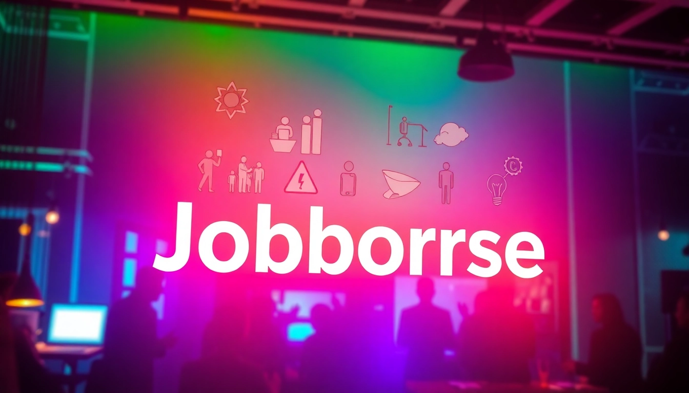 Stellenangebote auf der Jobbörse mit vielfältigen Berufsoptionen und modernen Designs