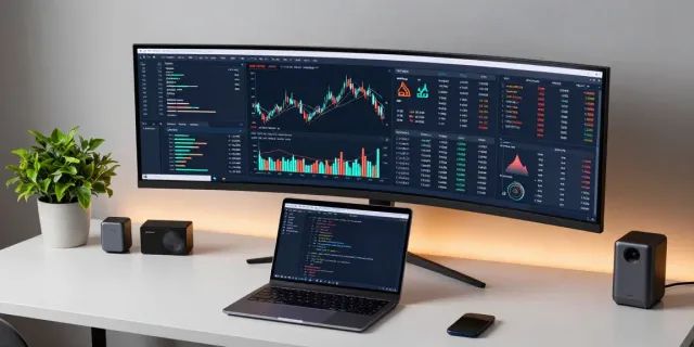 Finanzberatung München mit moderner Analyse-Software und Cloud-Technologien für effiziente Entscheidungsfindung.