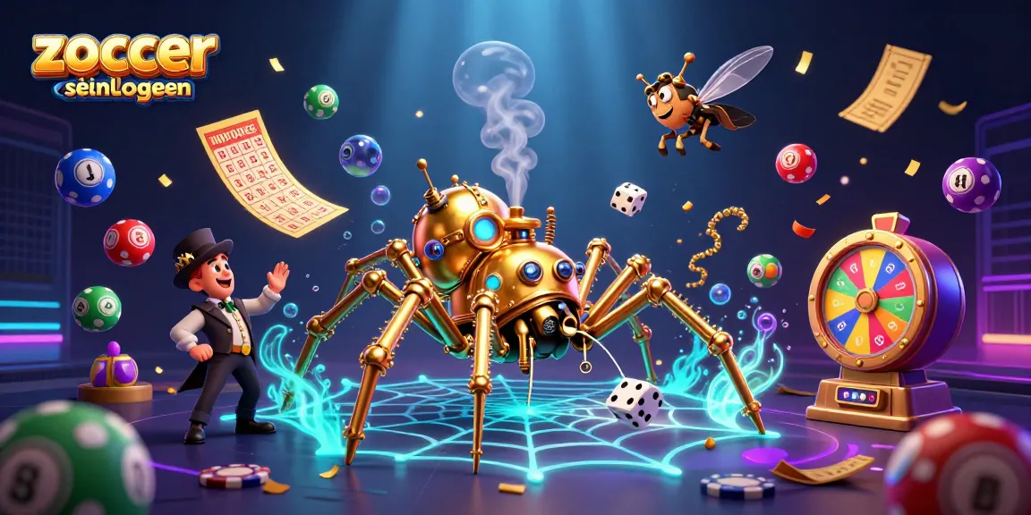 Experience the excitement of zoccer casino einloggen with this vibrant dynamic casino scene filled with games.