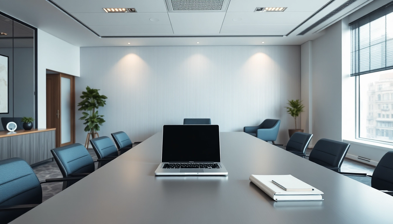 Professionelles Bürointerieur mit Headhunter Bochum-Fokus, modern und einladend gestaltet.