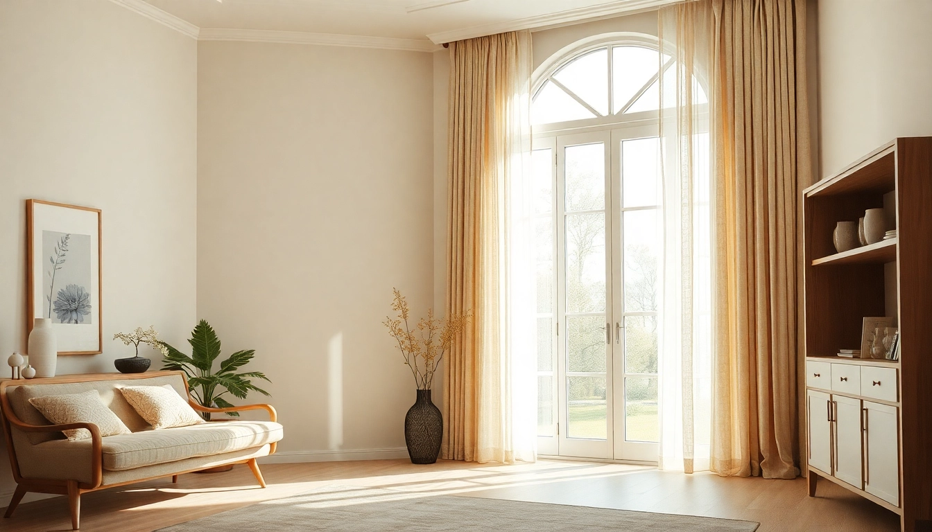 Plissee Maßanfertigung für ein modernes Interieur mit sanftem Licht.