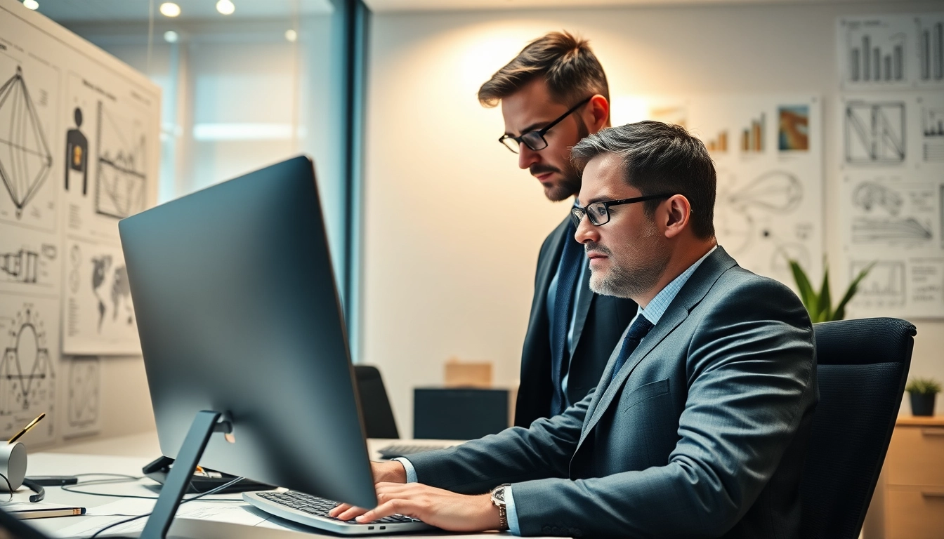 Headhunter Ingenieure bei der Rekrutierung talentierter Ingenieure in einem modernen Büro.