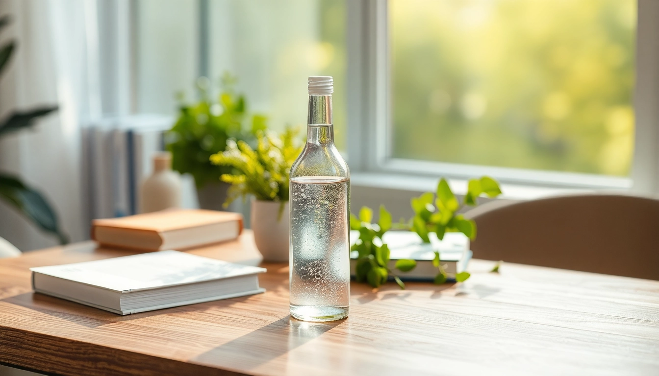 Kaufen Sie hochwertiges kolloidales Silber in einer eleganten Flasche, ideal für Ihre Gesundheit.