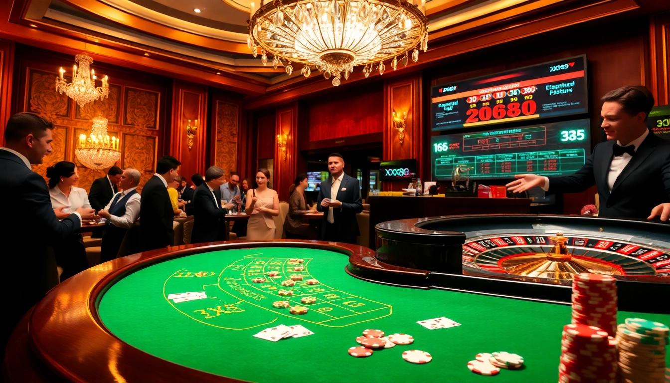 Players engaging with thrilling games at https://xx88.eu.com/ casino table, showcasing excitement and strategy.